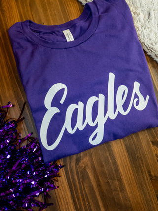 Eagles Purple Tee