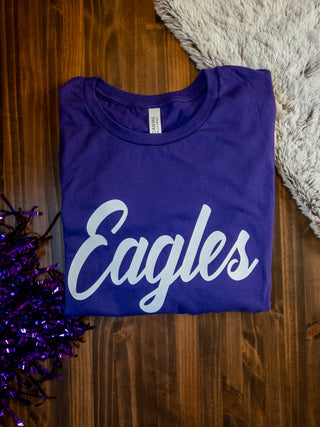 Eagles Purple Tee