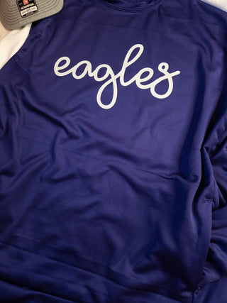 Eagles Purple Momentum Crewneck