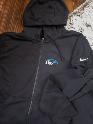 IW Eagles Black Nike Zip Up