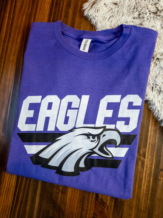 SMALL Eagles Purple Tee