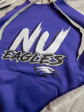 Eagles NU Purple Spirit Hoodie