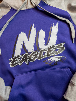 Eagles NU Purple Spirit Hoodie