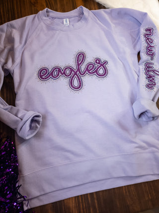 Eagles Rhinestone Elevated Crewneck