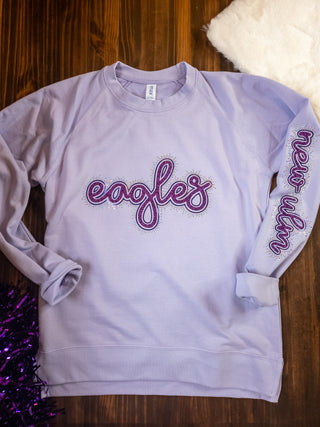 Eagles Rhinestone Elevated Crewneck
