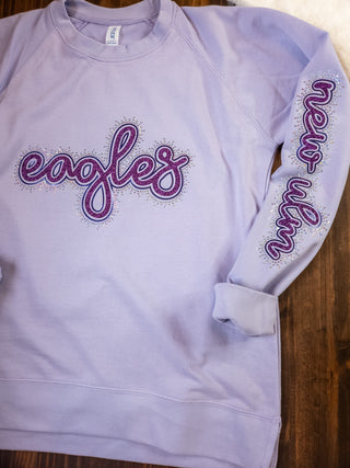 Eagles Rhinestone Elevated Crewneck
