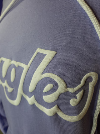 LARGE Eagles Puff Lavendar Fleece Hoodie
