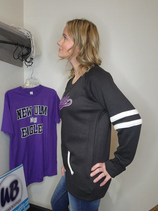 Eagles Varsity Crewneck - Ladies Fit