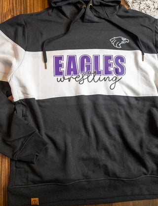 Eagles Wrestling Black League Hoodie