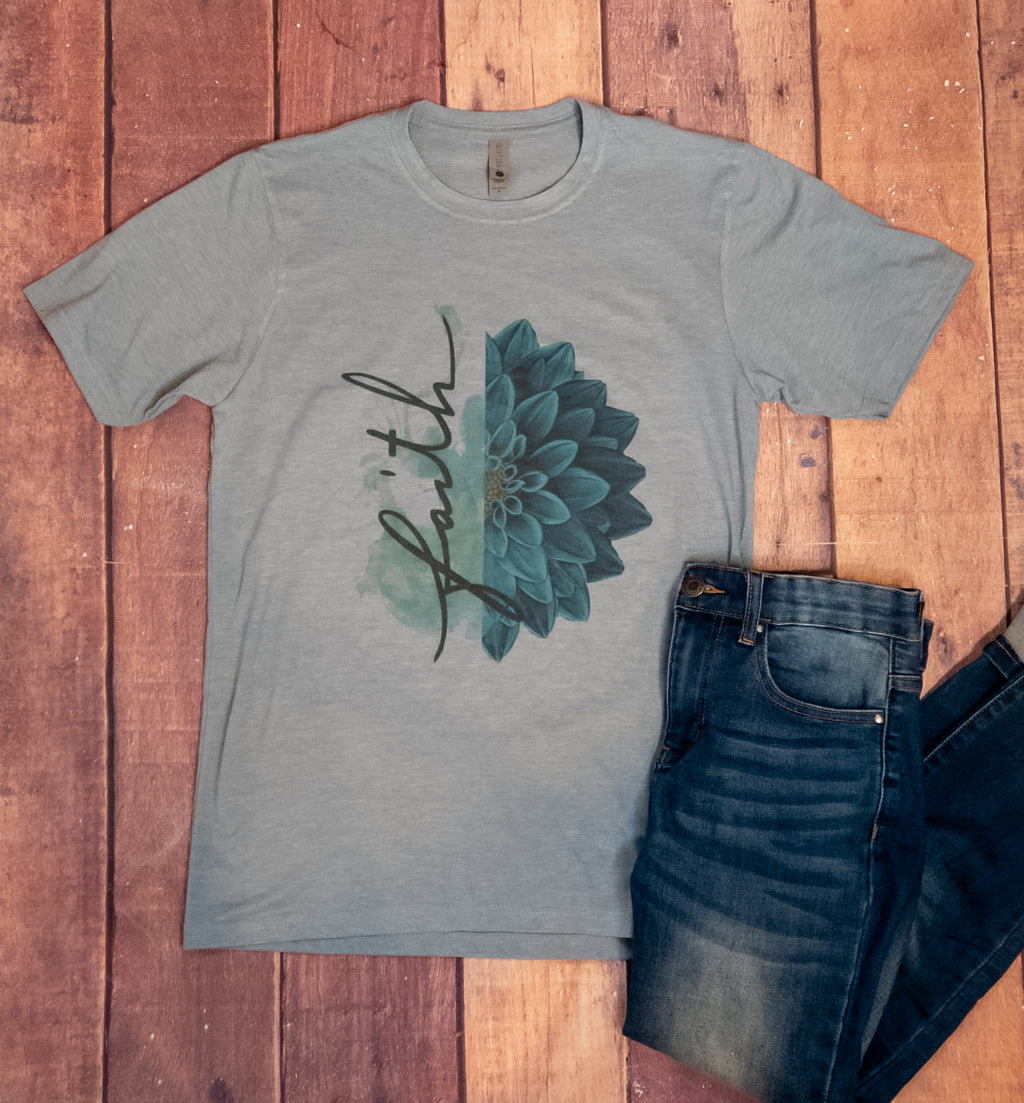 Faith Floral Tee