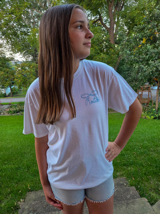Faith Over Fear Dyed White Tee