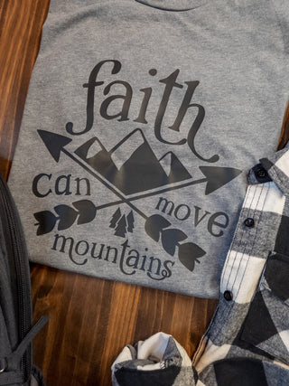 Faith Can Move Mountains Graphic Tee
