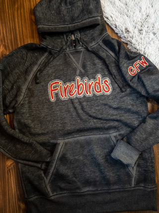Firebirds GFW Rhinestone Zen Fleece Hoodie