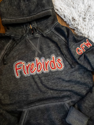 Firebirds GFW Rhinestone Zen Fleece Hoodie