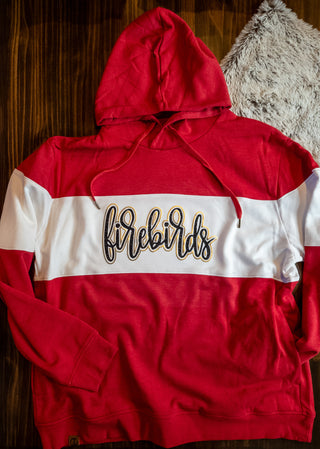 Firebirds Sparkle And Puff Red League Hoodie