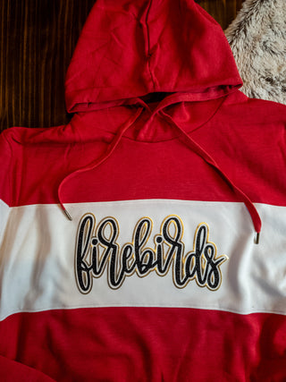 Firebirds Sparkle And Puff Red League Hoodie