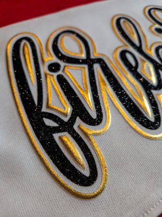 Firebirds Sparkle And Puff Red League Hoodie