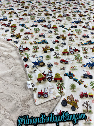 Funny Farm Barnyard Blankets * Ready To Ship