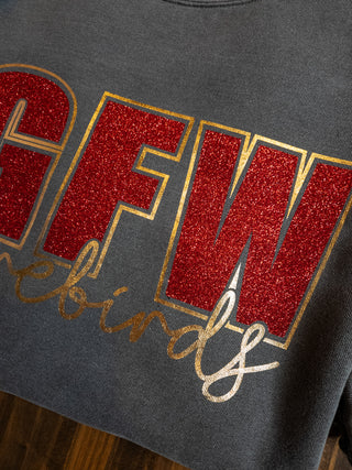 GFW FIrebirds Dyed Pepper Crewneck Sweatshirt