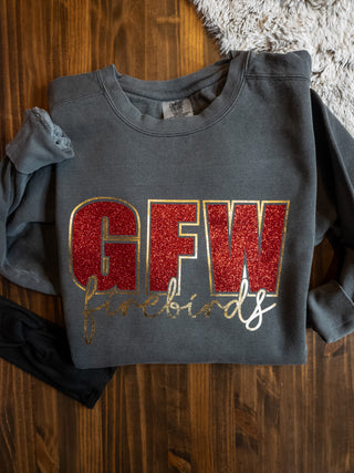 GFW FIrebirds Dyed Pepper Crewneck Sweatshirt
