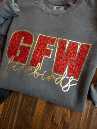 GFW FIrebirds Dyed Pepper Crewneck Sweatshirt