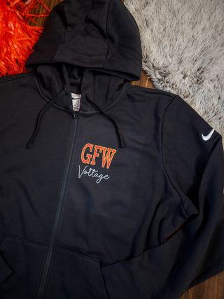 GFW Voltage Black Nike Zip Up