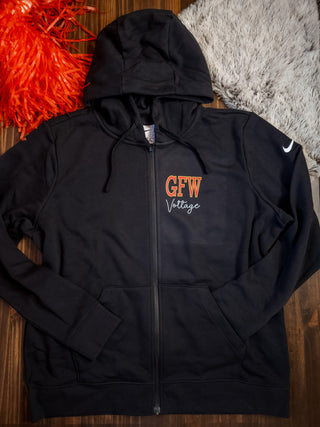GFW Voltage Black Nike Zip Up