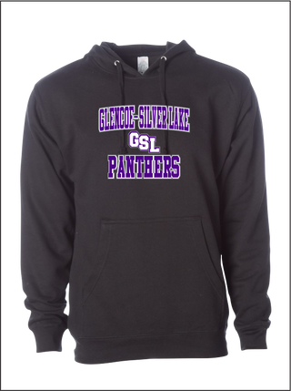 Glencoe-Silver Lake Black Classic Hooded Sweatshirt
