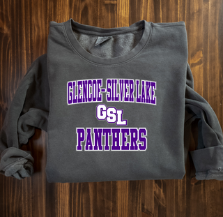 Glencoe-Silver Lake Dyed Pepper Crewneck Sweatshirt