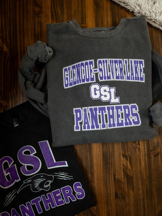 Glencoe-Silver Lake Dyed Pepper Crewneck Sweatshirt