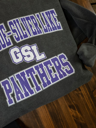 Glencoe-Silver Lake Dyed Pepper Crewneck Sweatshirt