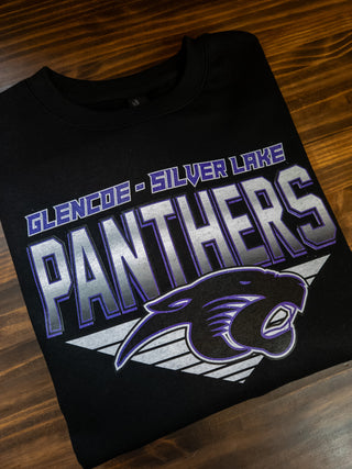 Panthers Mascot Fleece Crewneck Sweatshirt