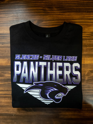 Panthers Mascot Fleece Crewneck Sweatshirt