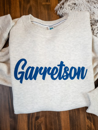Garretson Pep Rally Ribbed Crewneck Sweatshirt
