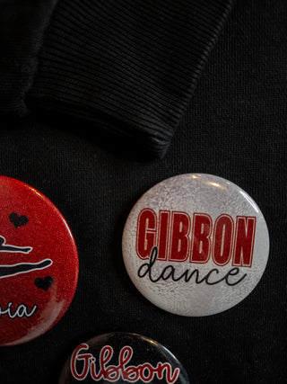 Gibbon Dance Day Set Of Three Pins
