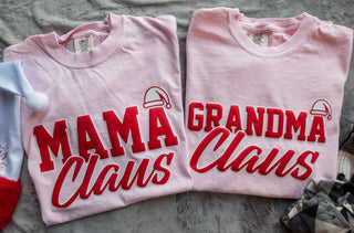 Grandma Claus Puff Dyed Tee