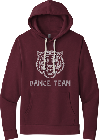 Tigers Dance Team Rhinestone Maroon Venture Hoodie
