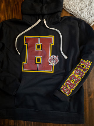 H Tigers Black Venture Hoodie