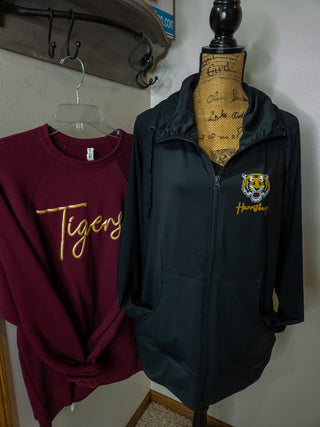Harrisburg Tigers Black Ladies Silhouette Stretch Jacket