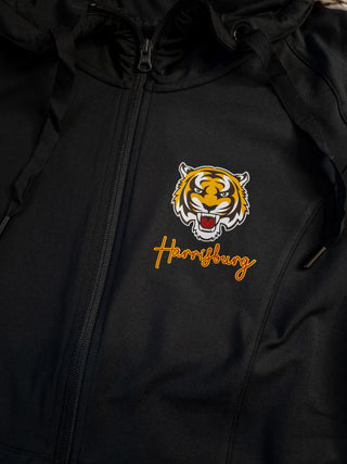 Harrisburg Tigers Black Ladies Silhouette Stretch Jacket