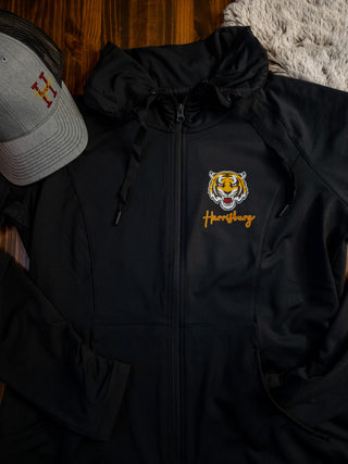 Harrisburg Tigers Black Ladies Silhouette Stretch Jacket