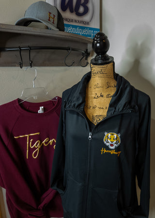 Harrisburg Tigers Black Ladies Silhouette Stretch Jacket