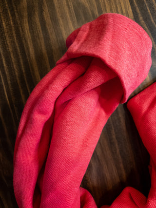 Brandon Valley Lynx Heather Red Crewneck Sweatshirt