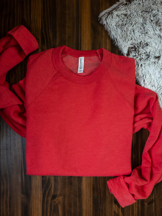 Sponge Fleece Raglan Crewneck Sweatshirt