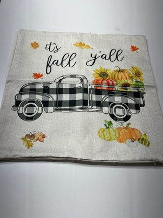 It's Fall y'all Pillow Cover