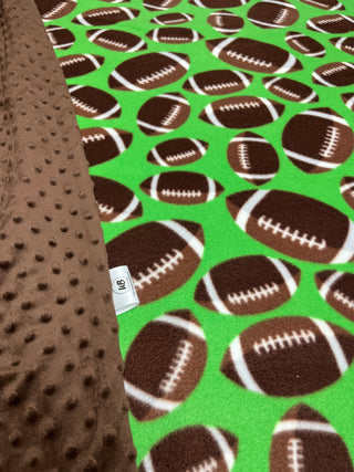 Football Adult Size Blanket