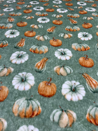 Pumpkins for Fall Blanket * Ready To Ship