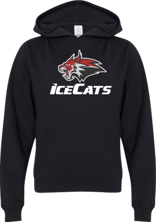 YOUTH Icecats PeeWee Classic Black Hoodie