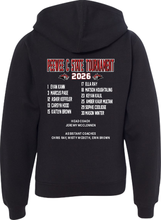 YOUTH Icecats PeeWee Classic Black Hoodie