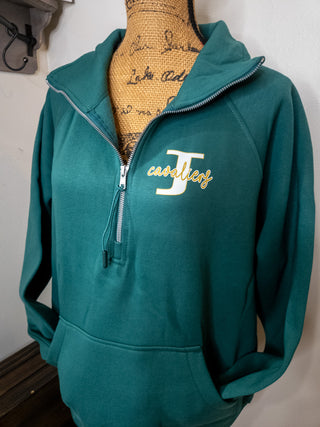 J Cavaliers Alpine Half Zip Pullover - Ladies Fit